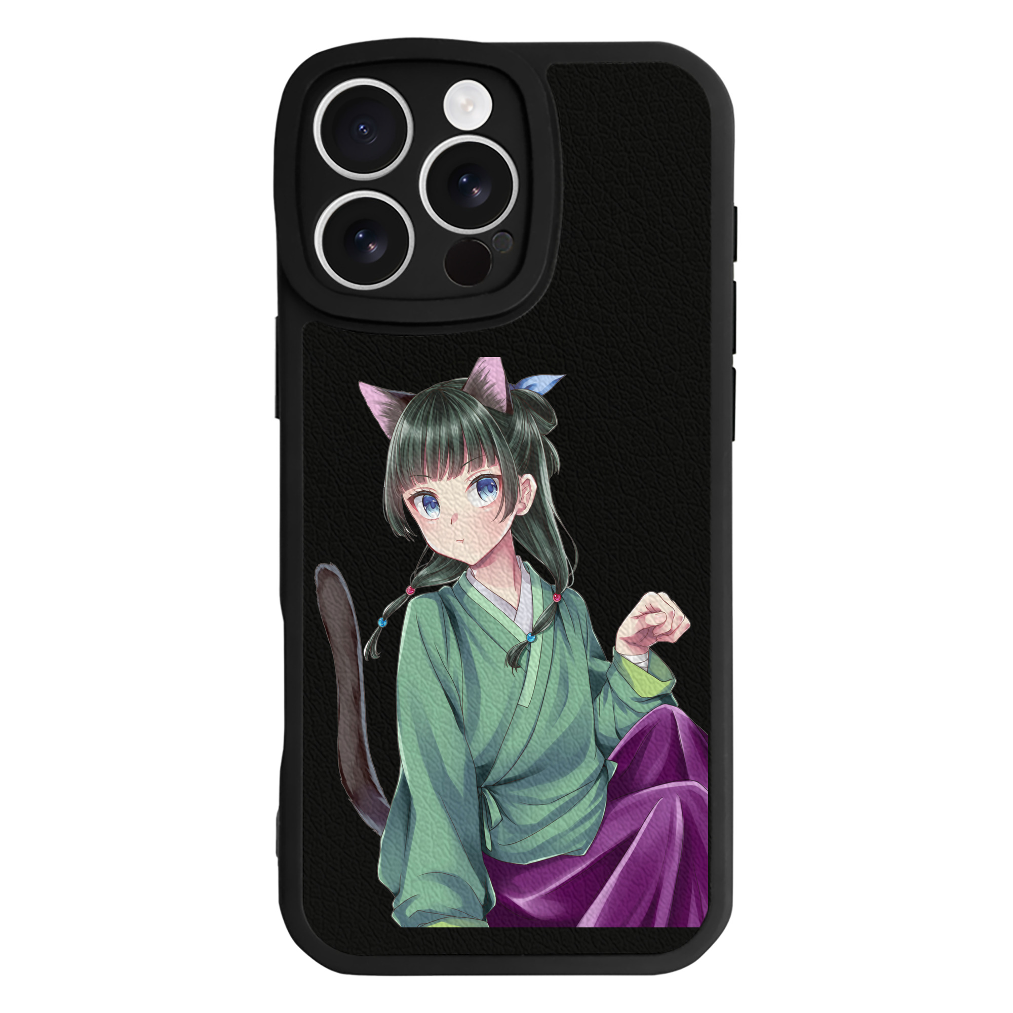 薬屋のひとりごと The Apothecary Diaries 【iPhone 16シリーズ対応】シリコンスマホケース（レザー調） 材質：シリコン